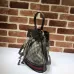 Gucci GG Supreme Canvas Bucket Bag With Web Stripe and Leather Trim size:26×31×12cm #A53677