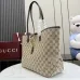 Gucci GG Canvas Shoulder Tote 867015 Black 45x28x12cm #A62928