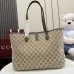 Gucci GG Canvas Shoulder Tote 867015 Black 45x28x12cm #A62928
