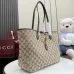 Gucci GG Canvas Shoulder Tote 867015 Black 45x28x12cm #A62928