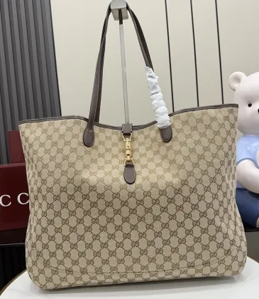 Gucci GG Canvas Tote Bag, 55 x 37 x 14.5 cm #A63207