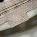Gucci Embossed GG Shoulder Bags In Dual Neutral Tones With Chain Straps size:25.5×20×5cm #A53841