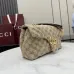 Gucci GG Marmont Quilted Canvas Chain Bag, 23 x 17 x 9 cm #A63210