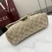 Gucci GG Marmont Quilted Canvas Chain Bag, 23 x 17 x 9 cm #A63210
