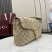 Gucci GG Marmont Quilted Canvas Chain Bag, 31 x 17 x 8 cm #A63212
