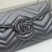 Gucci GG Marmont Quilted Leather Chain Bag, 20 x 12 x 4 cm #A63208