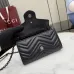 Gucci GG Marmont Quilted Leather Chain Bag, 20 x 12 x 4 cm #A63208