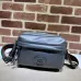 Gucci Leather Crossbody Bags With Signature Web Strap and GG Logo size:23×15×8cm #A53685