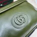 Gucci Leather Crossbody Bags With Signature Web Strap and GG Logo size:23×15×8cm #A53685