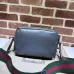 Gucci Leather Crossbody Bags With Signature Web Strap and GG Logo size:23×15×8cm #A53685