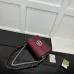 Gucci Red GG Canvas Shoulder Bag With Interlocking G Hardware #A50998