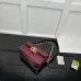 Gucci Red GG Canvas Shoulder Bag With Interlocking G Hardware #A50998