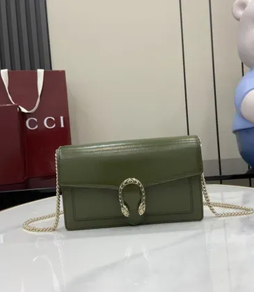 Gucci Green Dionysus Chain Shoulder Bag 837374 #A55683