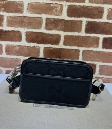 Gucci Monogram Canvas Crossbody Bag With Signature Hardware size:22×17×7cm #A53684