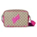Gucci GG Supreme Canvas Crossbody Bags With Vibrant Logo Detailing #A51651