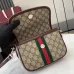Gucci Ophidia Small Shoulder Bag With GG Supreme Canvas And Web Stripe size:20×16×5cm #A53746