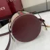 Gucci Inspired GG Monogram Bucket Bag with Web Stripe and Drawstring Closure size:11.5×23×8cm #A53847
