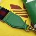 Gucci x Adidas 727791 Green Saddle Bag, Top Quality, 20.5x12x5.5cm #A61846