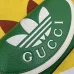 Gucci x Adidas 727791 Green Saddle Bag, Top Quality, 20.5x12x5.5cm #A61846