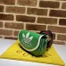 Gucci x Adidas 727791 Green Saddle Bag, Top Quality, 20.5x12x5.5cm #A61846