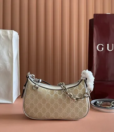 Luxury 847447 Hobo Bag | Silver GG Supreme Canvas Underarm Shoulder Bag #A60529 Luxury 847447 Hobo Bag | Silver GG Supreme Canvas Underarm Shoulder Bag #A60529