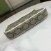 Gucci GG Supreme Canvas Mini Shoulder Bag With Leather Trim And Playful Lip Charm  #A50422