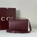 gucci Elegant White Crossbody Bag with Gold Accent 846705 #A55680
