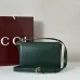 gucci Elegant White Crossbody Bag with Gold Accent 846705 #A55680