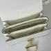 gucci Elegant White Crossbody Bag with Gold Accent 846705 #A55680