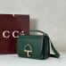 gucci Elegant White Crossbody Bag with Gold Accent 846705 #A55680
