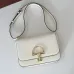 gucci Elegant White Crossbody Bag with Gold Accent 846705 #A55680