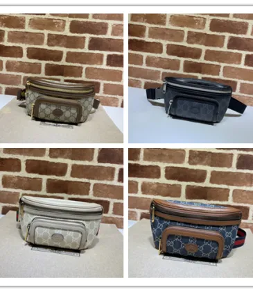 Gucci GG Monogram Canvas Belt Bag Collection in Diverse Styles size:24×13×5cm #A53679