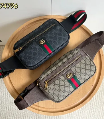 Stylish  Waist Pack Featuring GG Logo #A45658