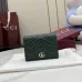 Gucci 466492 GG Marmont Compact Wallet - Dark Green #A60912