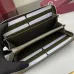 Gucci 835120 Green Grained Leather Zip-Around Wallet 19x10x2cm #A61870