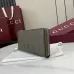 Gucci 835120 Green Grained Leather Zip-Around Wallet 19x10x2cm #A61870