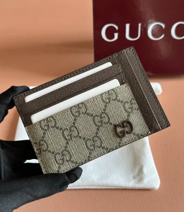 856561 Card Case - GG Supreme Canvas & Leather (Black/Beige) #A60530 856561 Card Case - GG Supreme Canvas & Leather (Black/Beige) #A60530