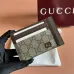 Gucci 856561 Card Case - GG Supreme Canvas &amp; Leather (Black/Beige) #A60530