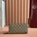 Gucci 856562 Continental Wallet - GG Supreme Canvas &amp; Leather (Black/Beige) #A60531