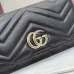 Gucci GG Marmont Quilted Leather Continental Wallet, 19 x 10 x 3 cm #A63215