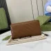 Gucci Quilted Leather Zip Around Wallet With Iconic Double G Hardware #A52725