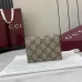 Gucci Beige GG Supreme And Neon Green Leather Bi Fold Wallet With GG Logo size:11×8×3cm #A54117