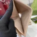 Gucci Quilted Leather Wallets With Double G Hardware In Burgundy And Beige #A52608