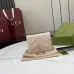 Gucci Quilted Leather Wallets With Double G Hardware In Burgundy And Beige #A52608