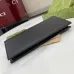 Gucci Black Leather Long Wallet With Signature Branding And Luxe Appeal #A52614