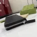 Gucci Black Pebbled Leather Zip Around Wallet For Timeless Luxury #A52615