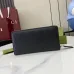Gucci Black Pebbled Leather Zip Around Wallet For Timeless Luxury #A52615