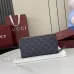 Gucci GG Supreme Canvas Zip Around Wallets In Dual Classic Patterns #A52618