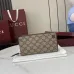 Gucci GG Supreme Canvas Zip Around Wallets In Dual Classic Patterns #A52618