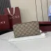 Gucci GG Supreme Canvas Zip Around Wallets In Dual Classic Patterns #A52618